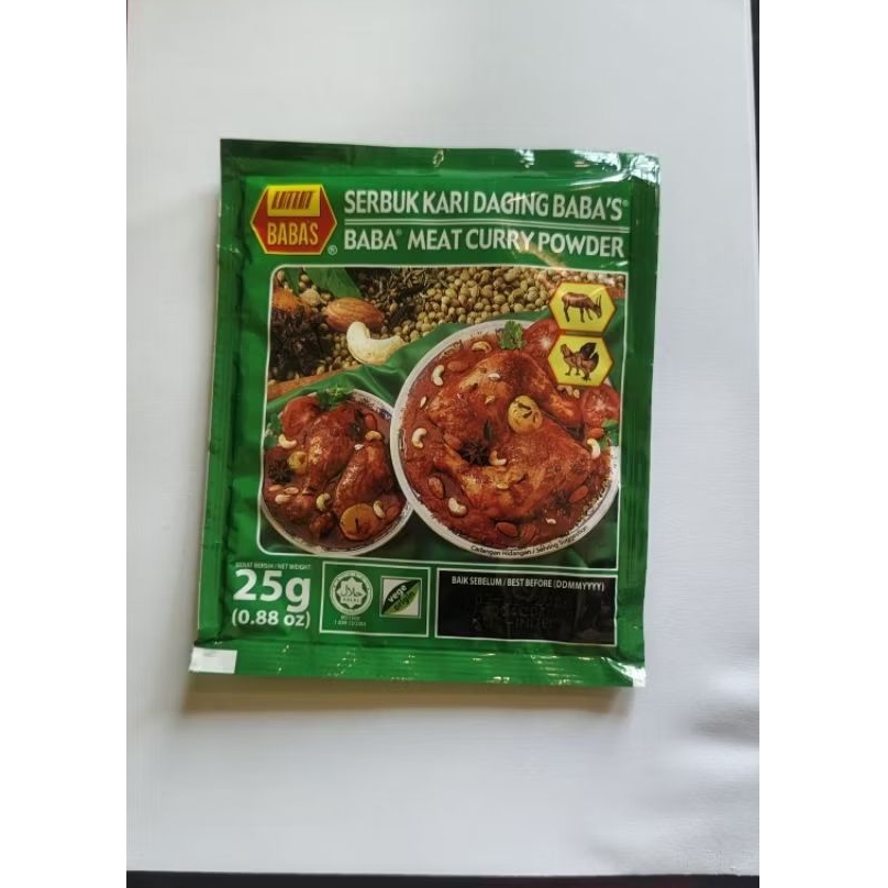 

Baba Meat Curry Powder / Serbuk Kari Daging Baba's