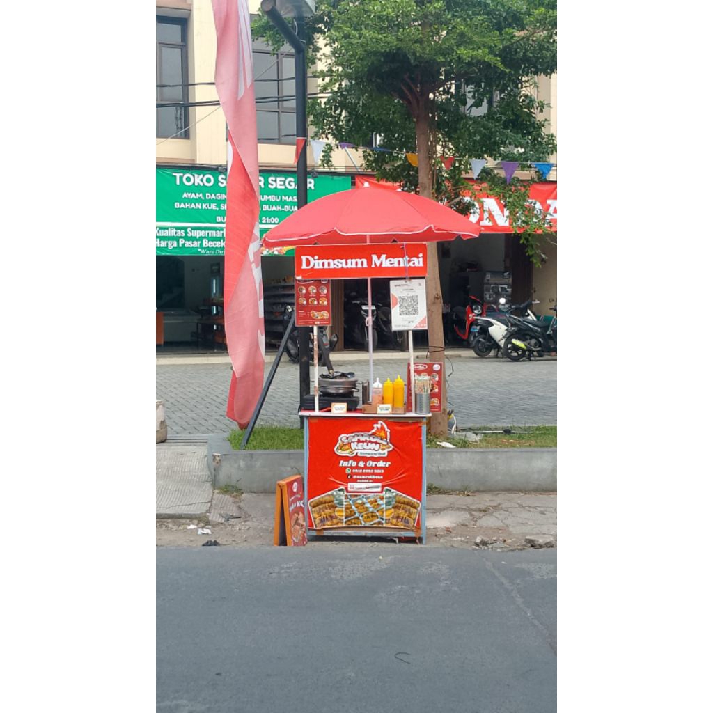 

Paket usaha siap jual Dimsum Mentai || Booth