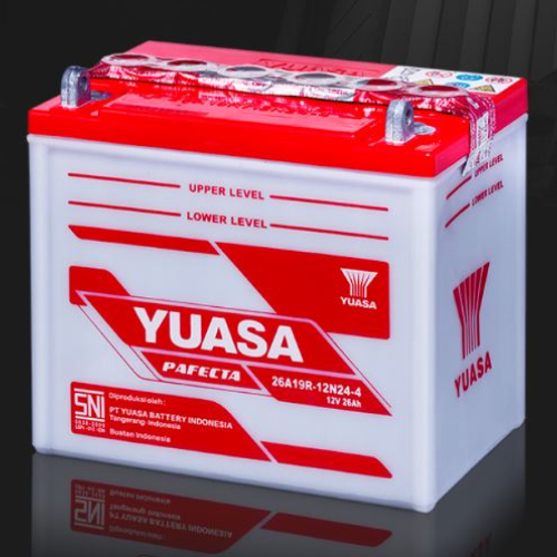 Yuasa Aki Mobil 12N24-4 PF 100% ORIGINAL