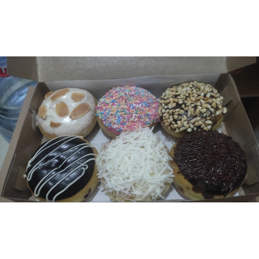 

Donat kentang isi 6 full toping