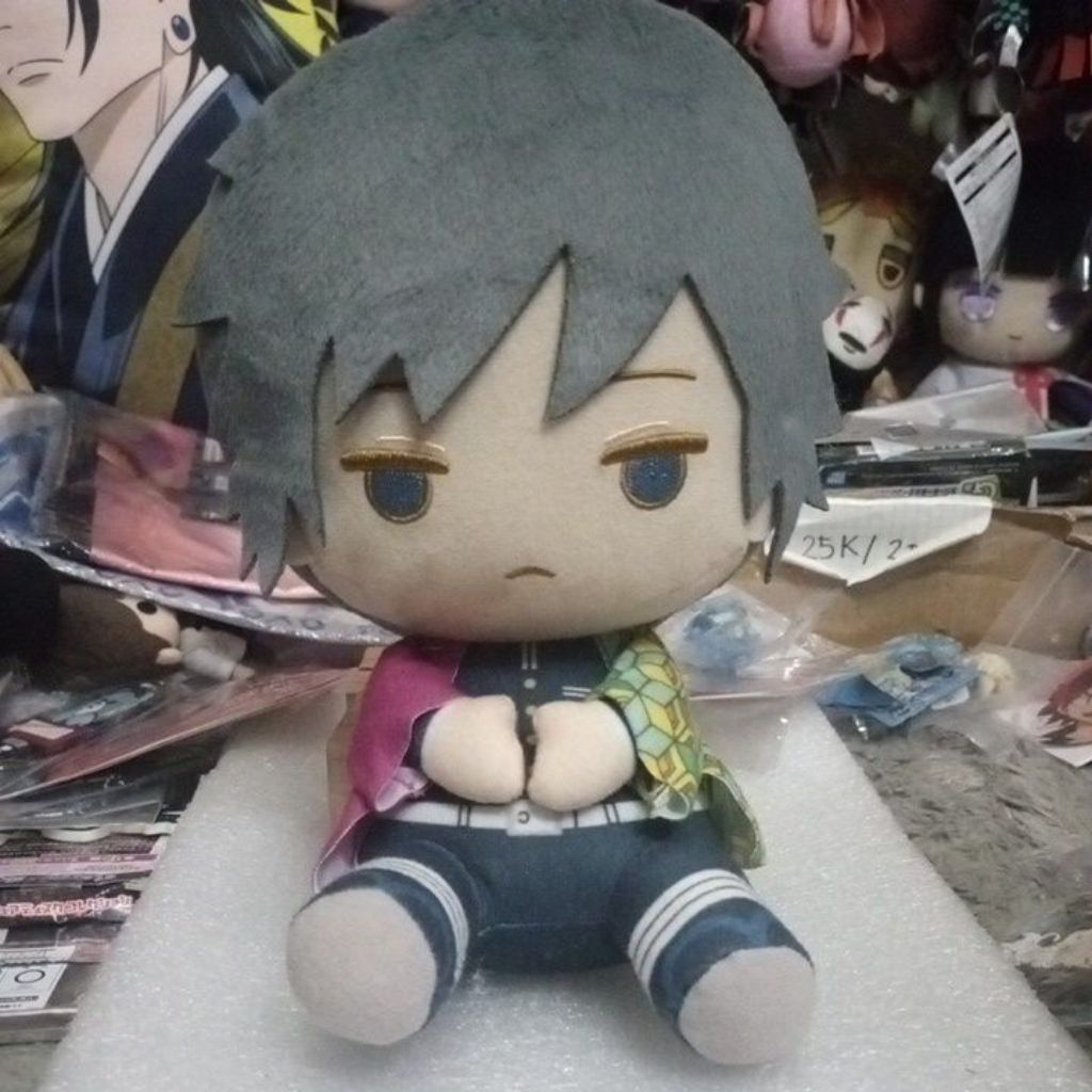 Boneka Anime / Anime Plush Demon Slayer Pofuto / DS Pofuto Zenitsu Inosuke Akaza Sanemi