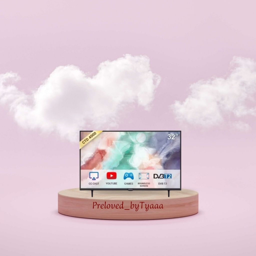 Preloved - Ex - TV LED Coocaa 32 Inch-32CTD4000-Smart TV