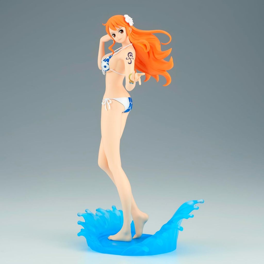 READY BANPRESTO - ONE PIECE - NAMI (SPLASH STYLE), BANDAI SPIRITS GLITTER & GLAMOURS FIGURE KODE 713