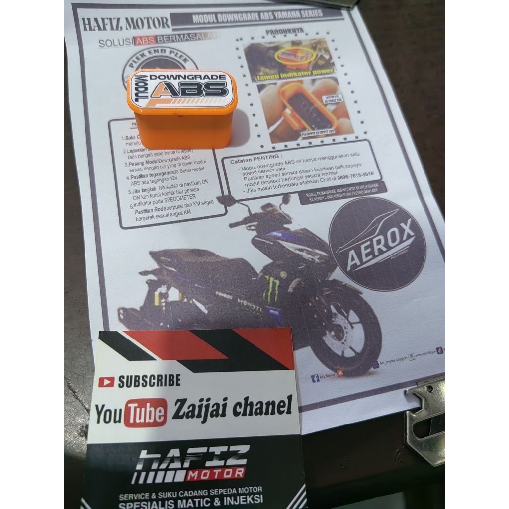 modul downgrade abs aerox