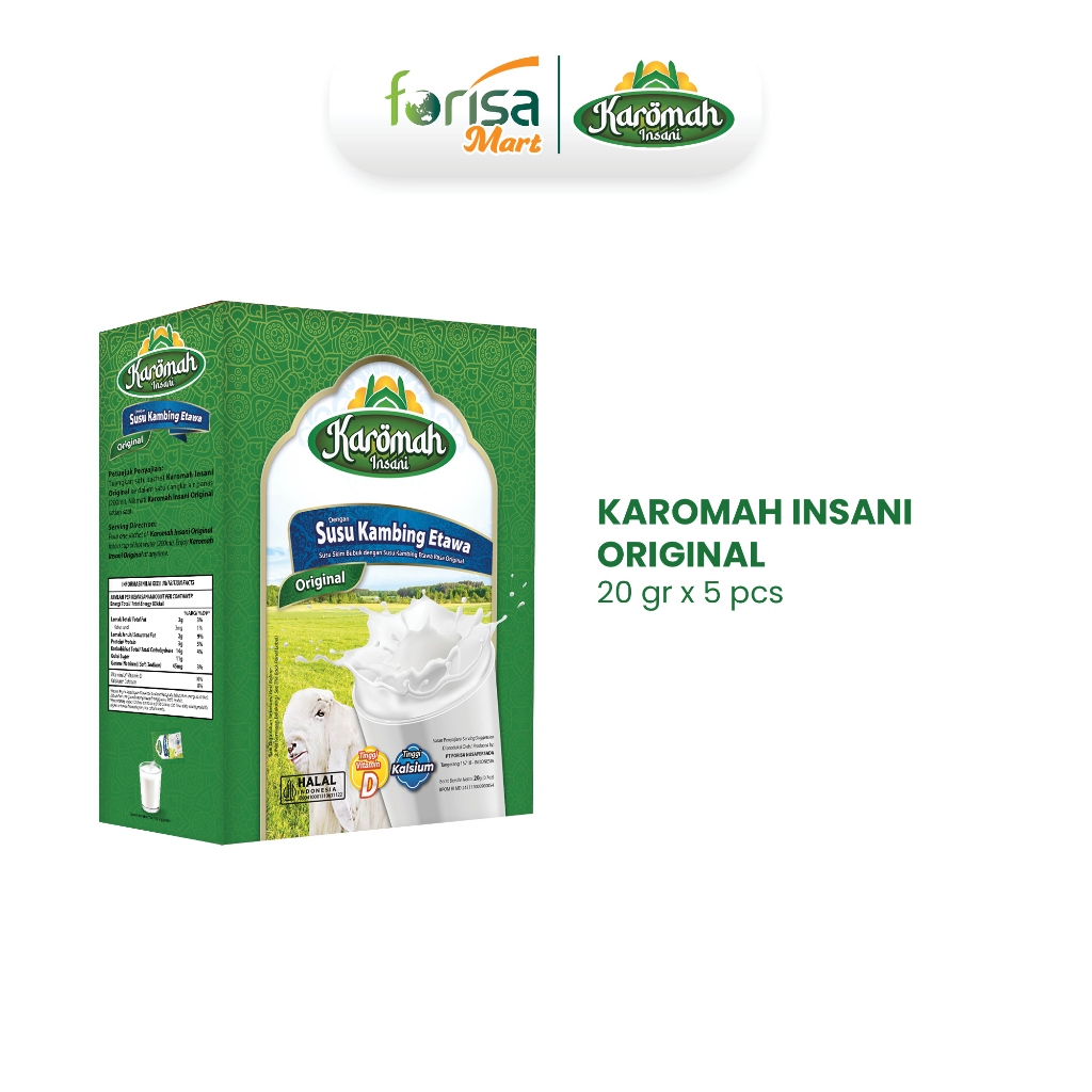 

Karomah Insani Susu Kambing Etawa Original Box 5pcs