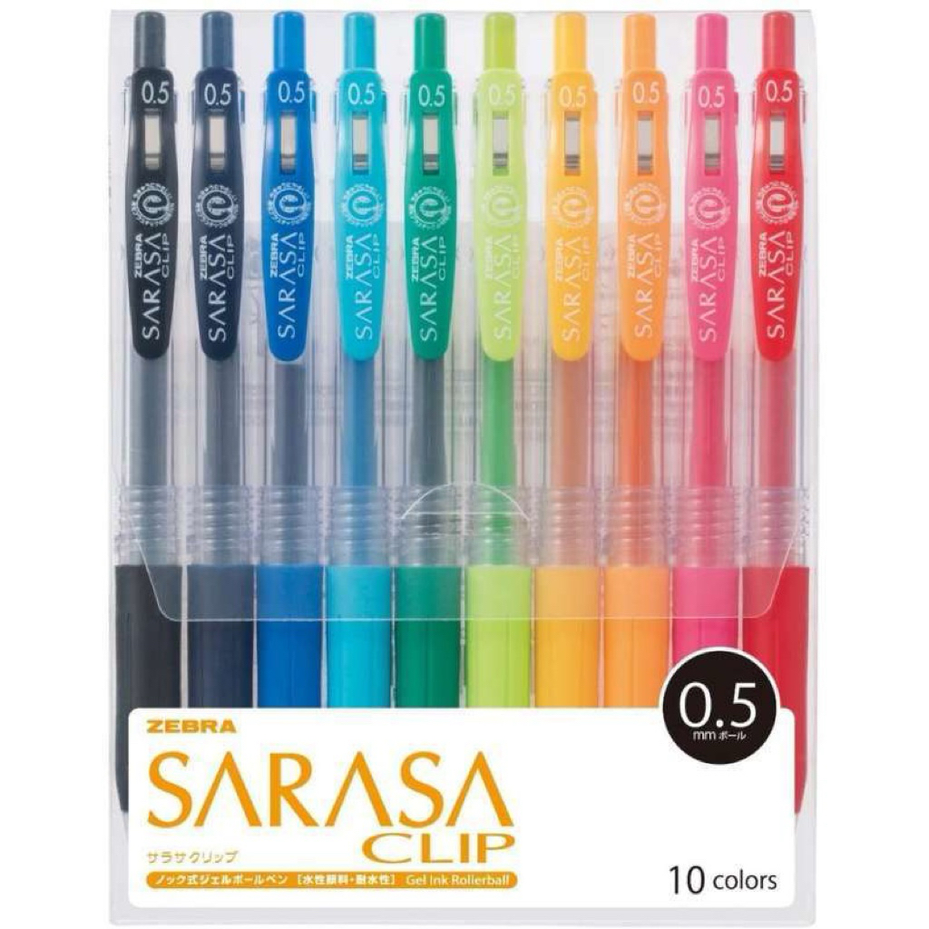 

Pulpen Zebra Sarasa Clip Gel 0,5MM