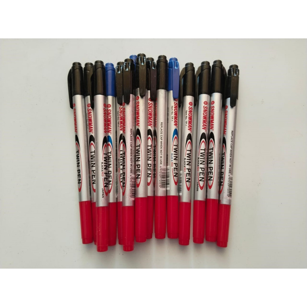 

TwinPen/ Spidol 2warna/ Snowman