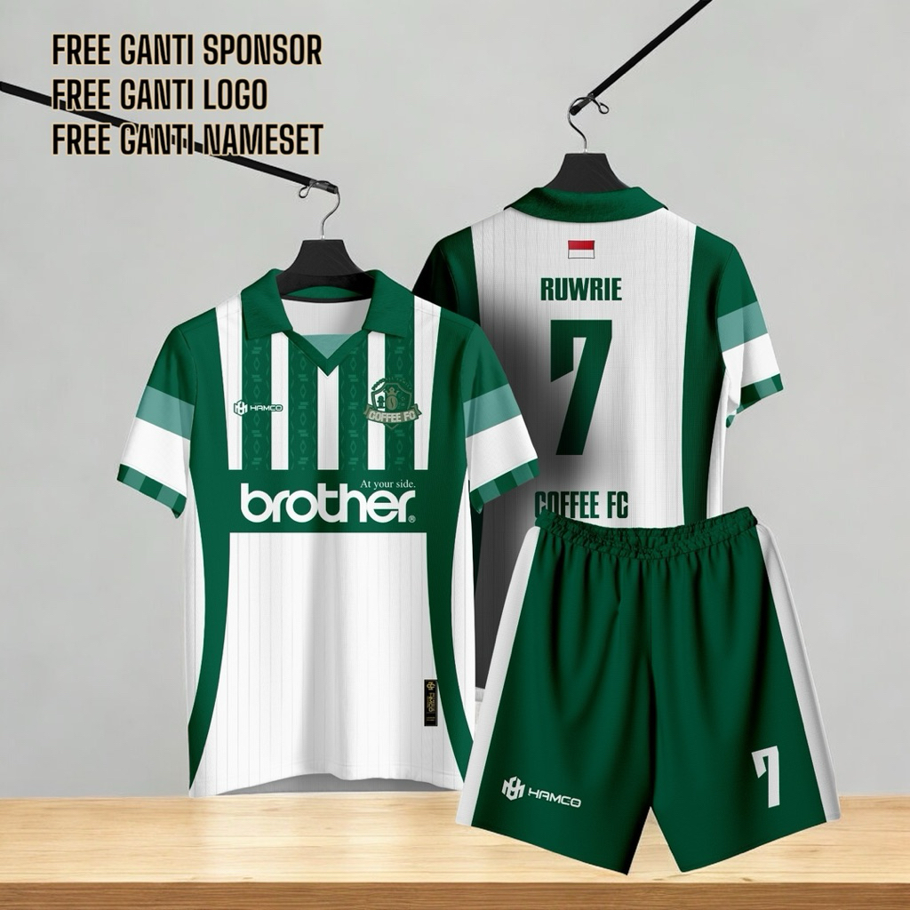 CUSTOM JERSEY BOLA FUTSAL BAHAN AIRWALK KUALITAS PREMIUM