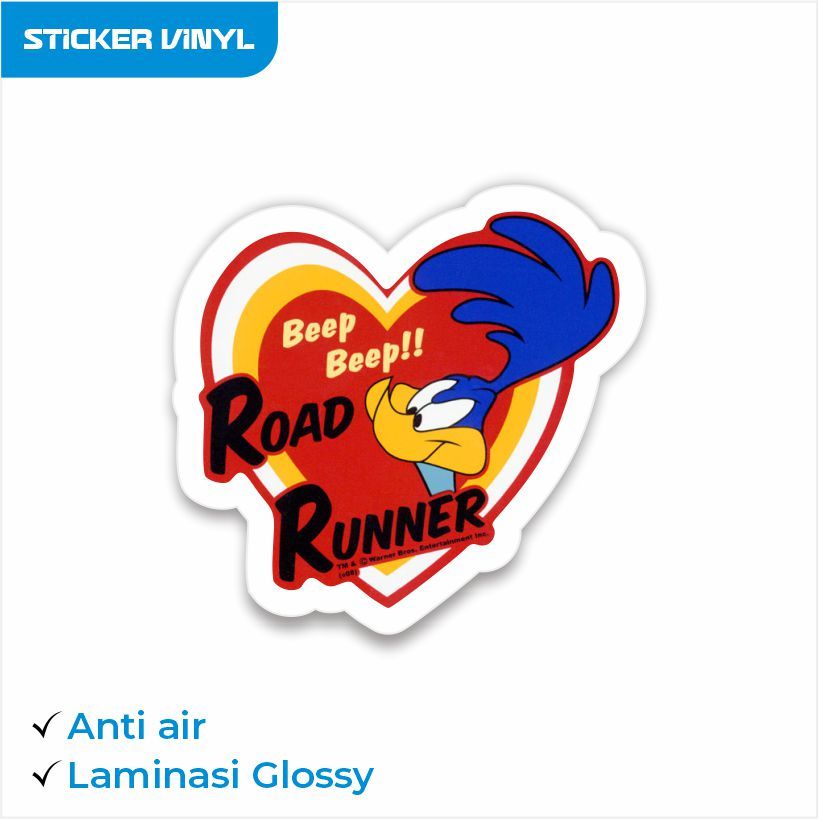 

Sticker Road runner / sticker aesthetic / sticker brand / sticker vinyl / sticker keren / sticker laptop / sticker tumblr