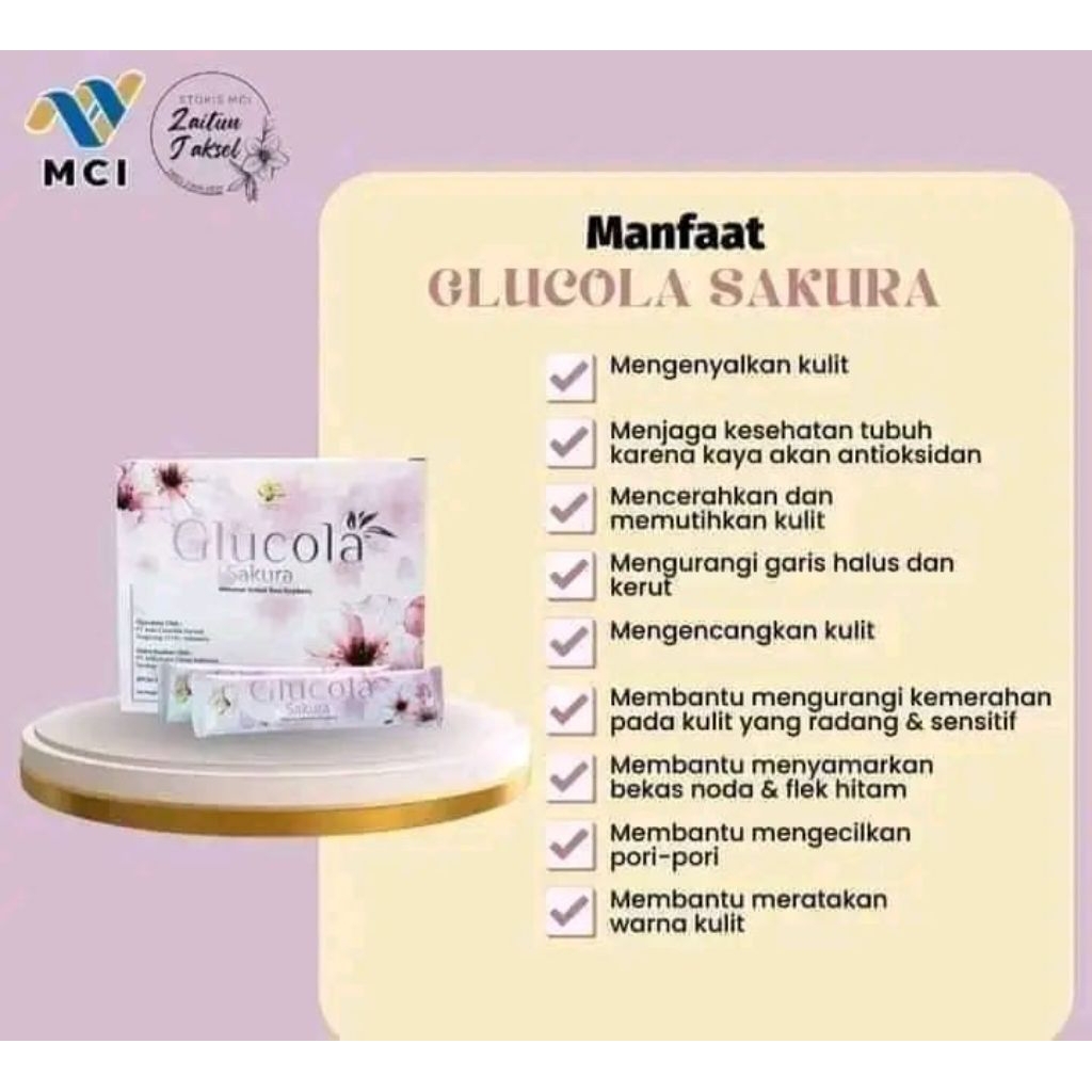 Glucola sakura ori mci ED 2027