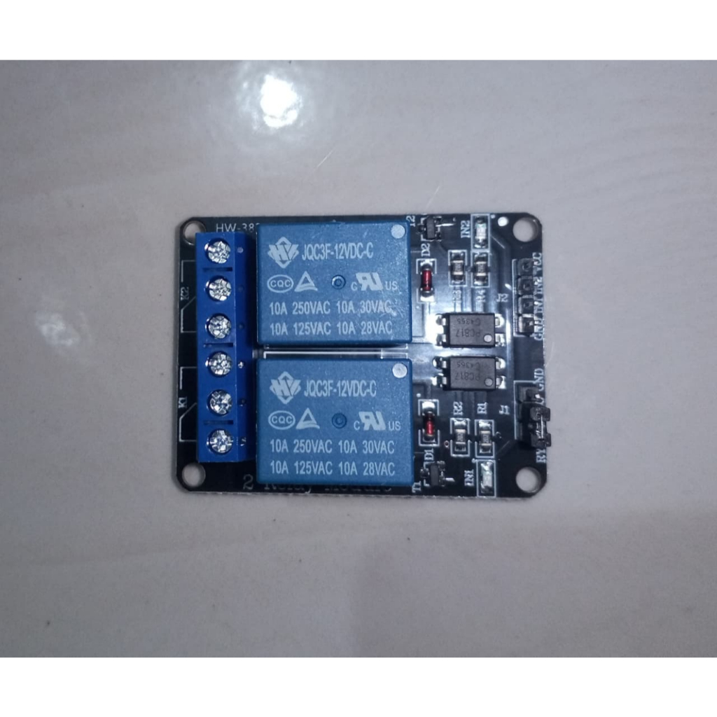 Modul Relay 2 Channel 12V DC