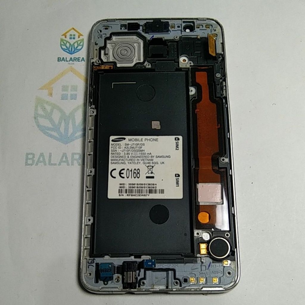 Fràme Lcd Samsung J7 2016 (Lcd gembling) original Copotan