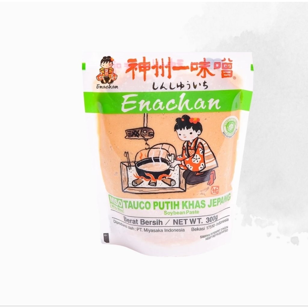 

Enachan / Miyachan Miso Putih 300gr Khas Jepang - White Miso - Shiro Miso