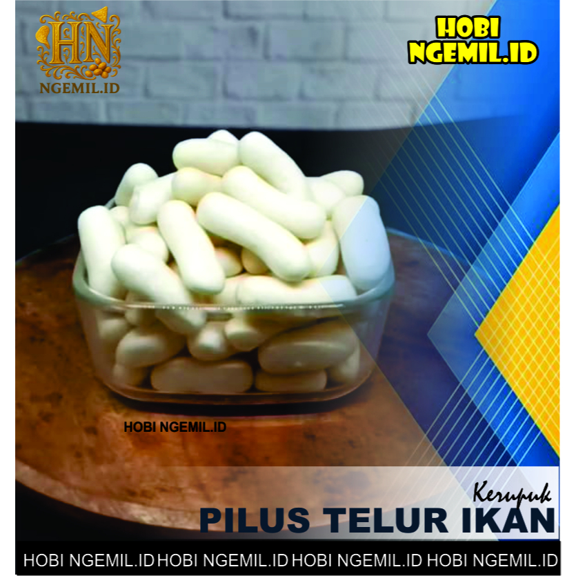 

Pilus telor ikan Asin 100 - 250gr HOBI NGEMIL.ID oleh oleh bandung