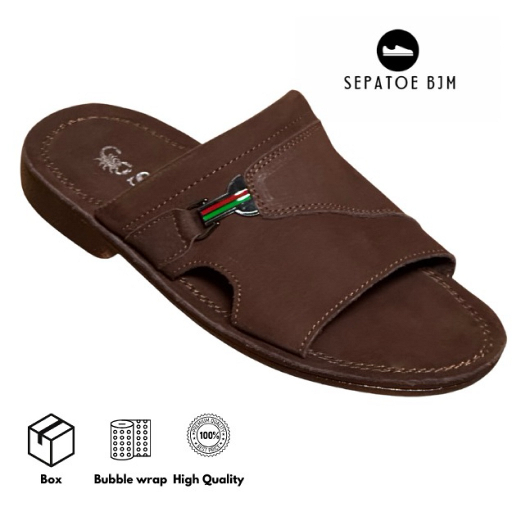 Scorpion || SandalPria || Sandalkulit || Sandalcasual