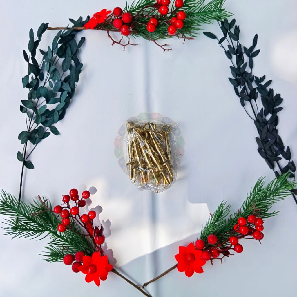 Sanggan Gender Slenthem Kuningan – Aksesoris Gamelan Karawitan Premium