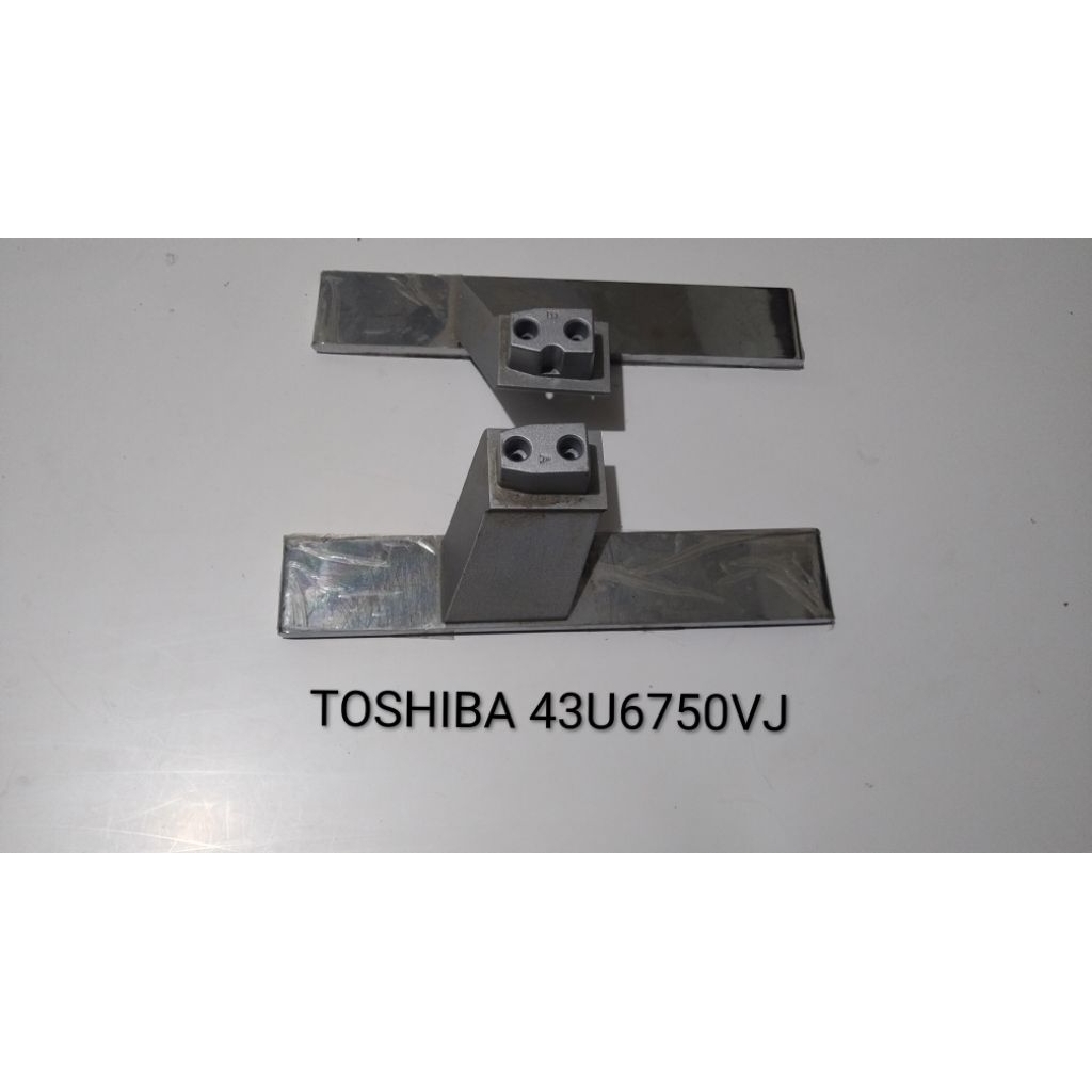 Dudukan kaki tv toshiba 43u6750vj