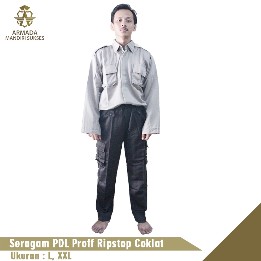 Seragam PDL Proff Ripstop Coklat