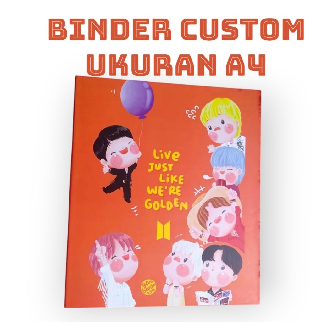 BINDER CUSTOM UKURAN A4
