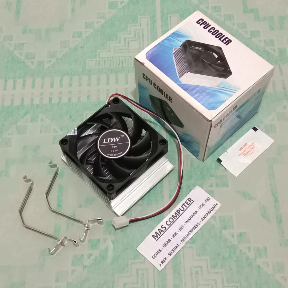 Fan Prosesor 8 cm P4 478 C Kipas prosesor Cpu standar