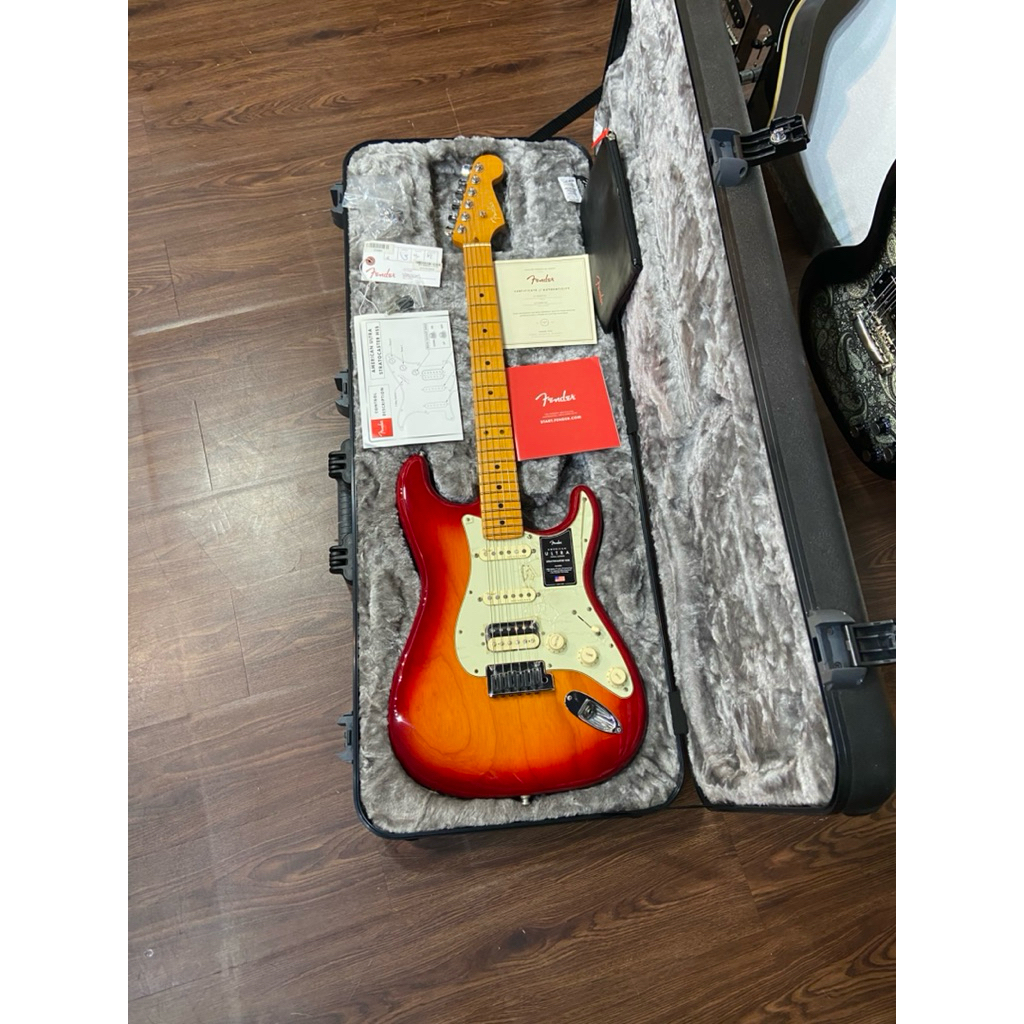 Fender Stratocaster American Ultra Plasma Red Made in USA