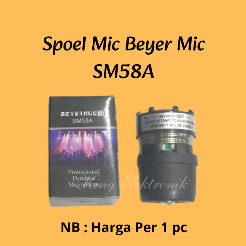 Spoel Spool Mic Beyer Mic SM58A - 502204