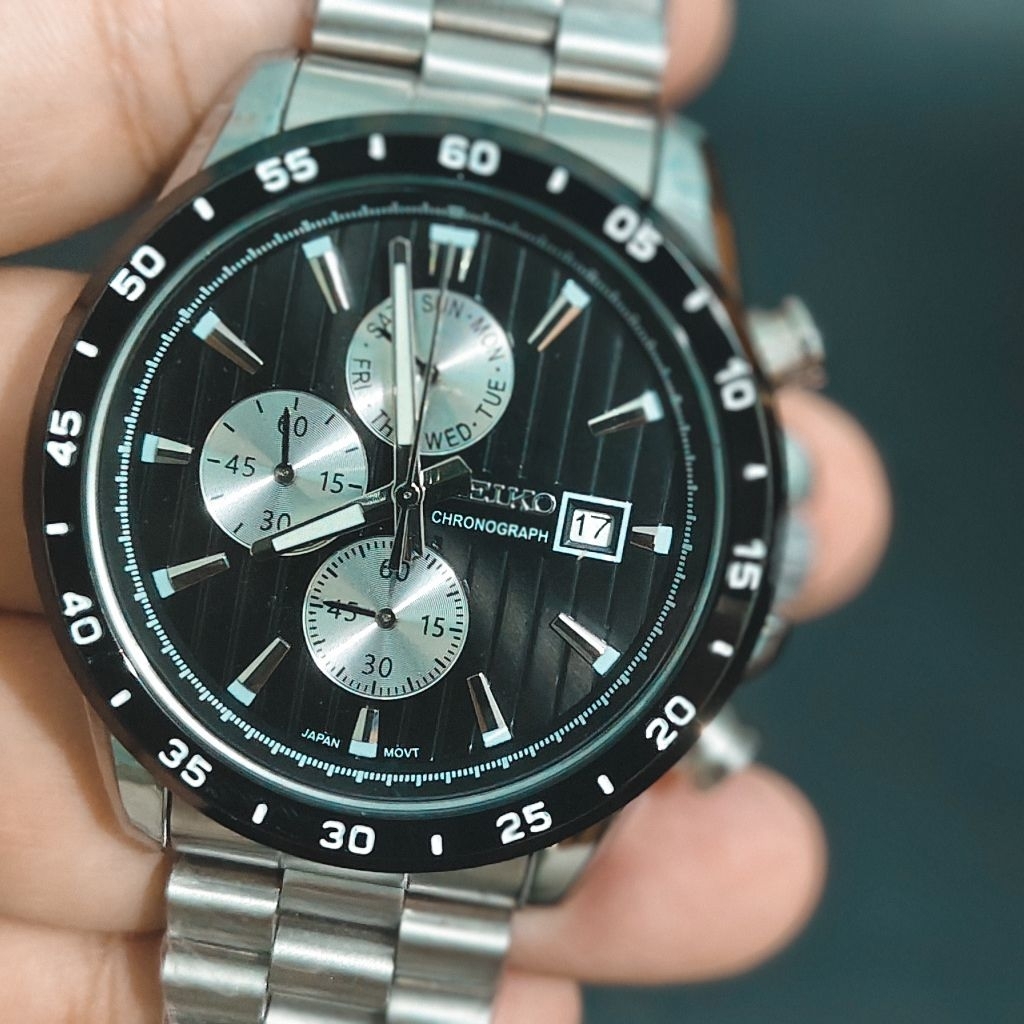 SK CRONO AKTIF SULTAN  JAM TANGAN PRIA COWOK COWO CRONO AKTIF SK TERBARU KEREN TAHAN AIR ANTI AIR TA