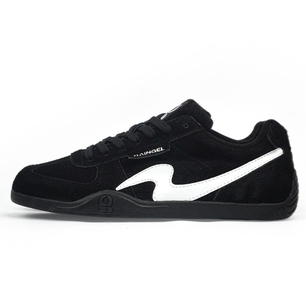 Raingel Contempora Black White Sepatu Lokal Brand Original Sneakers Casual Pria Wanita Unisex