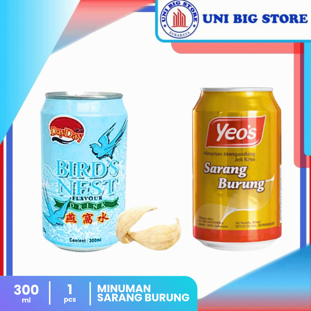 

Yeo's YEOS Day Day Bird Nest Sarang Burung 300 ml Kaleng