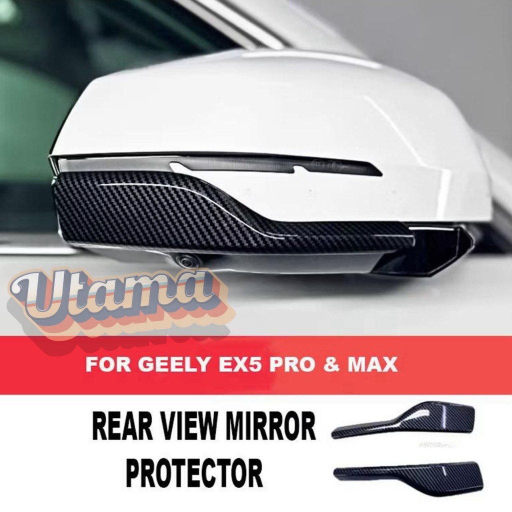 Rear View Mirror Protector For Geely EX5 Pro & Max Anti Collision Strip Shell Anti Scratch Pelindung