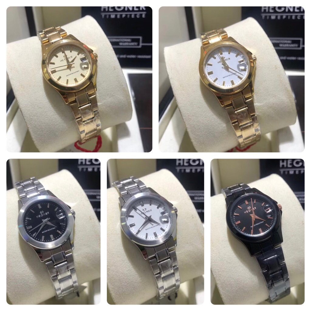 JAM TANGAN WANITA HEGNER 223L-1 / HW 223L-1 / HEGNER 223 RANTAI [ORIGINAL]