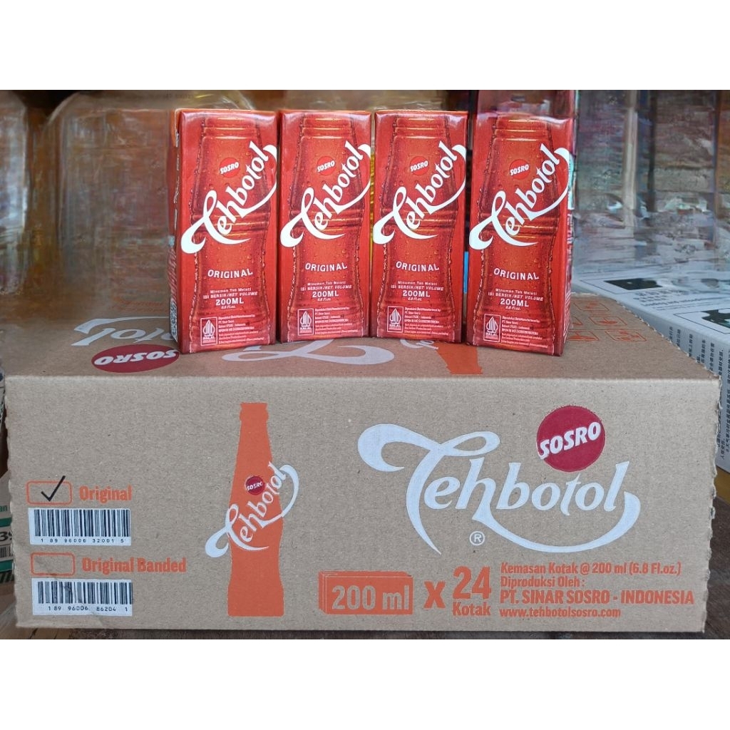 

Teh Botol 200ml 1 DUS isi 24