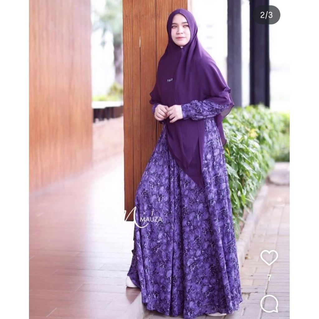 Gamis Mauza Syari | Dress Ameera by Mauza Syari