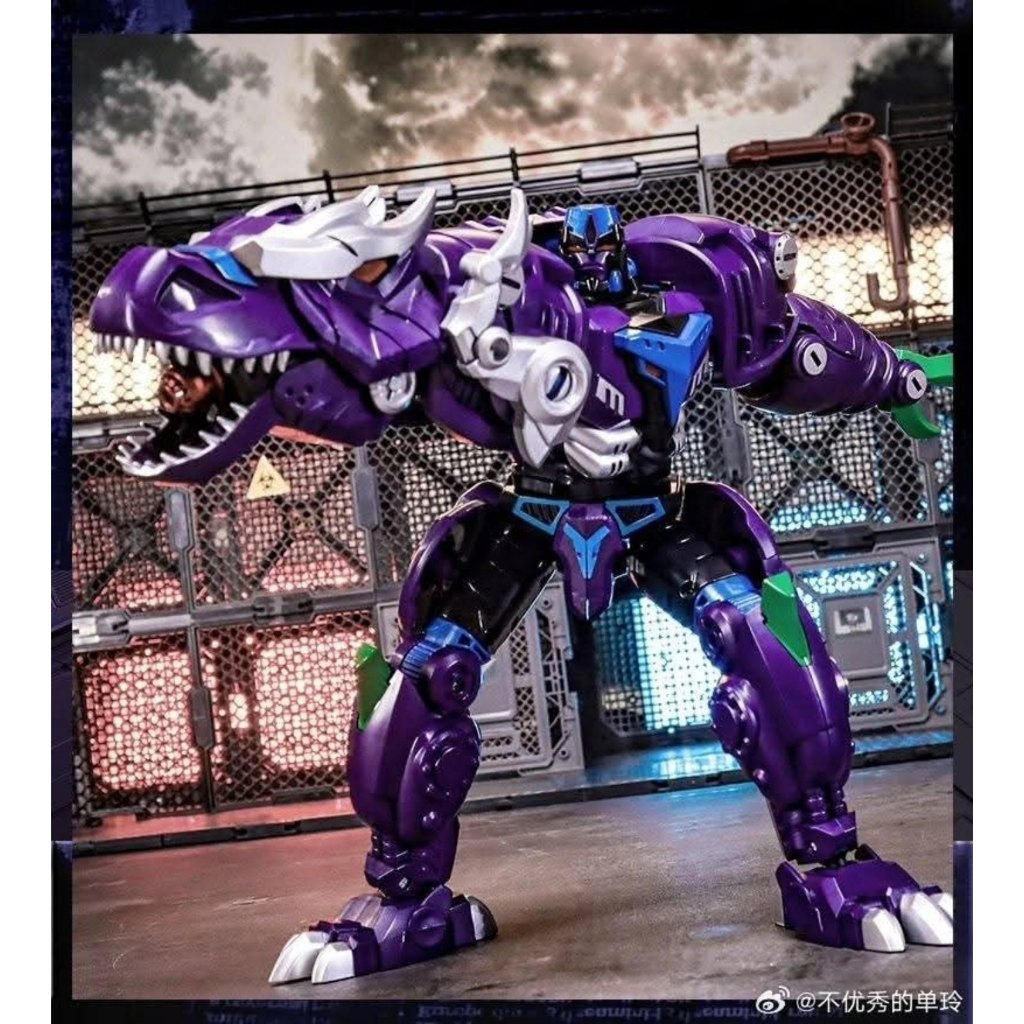 Mainan robot transformers megatron beastwars t-rex lijiang