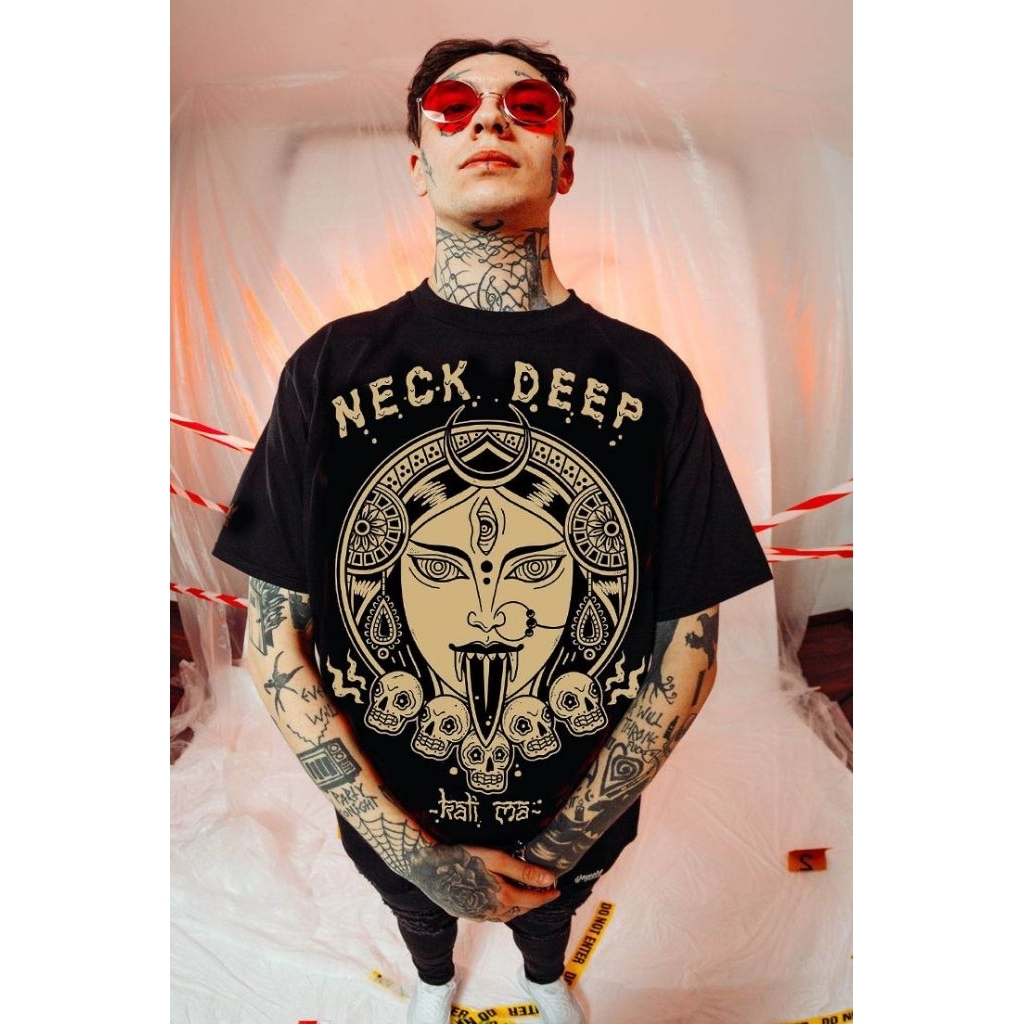 kaos neck deep,kaos band neck deep,kaos band metal