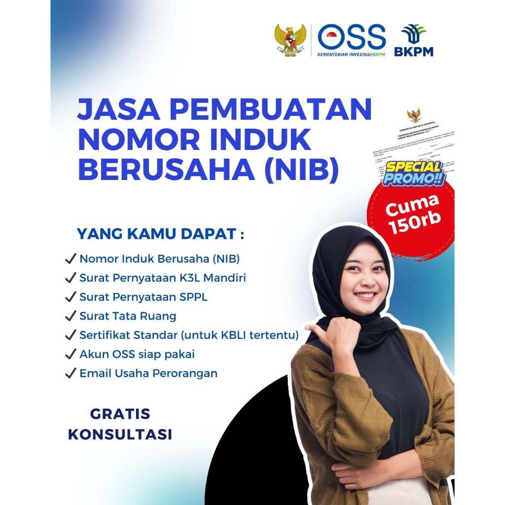 

Jasa Pembuatan NIB Resmi & Cepat – Legalitas Usaha Terjamin