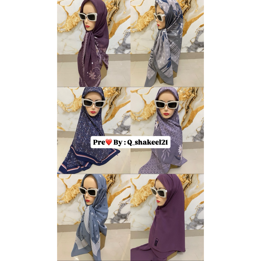 PRELOVED Kerudung | Jilbab | segiempat | tetra | pashmina RABBANI