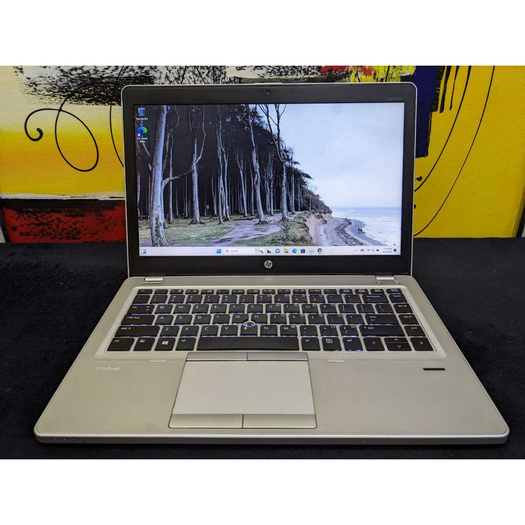 Laptop HP Elitebook Folio 9480M Core i7 RAM 16 GB SSD 256 GB backlit murah