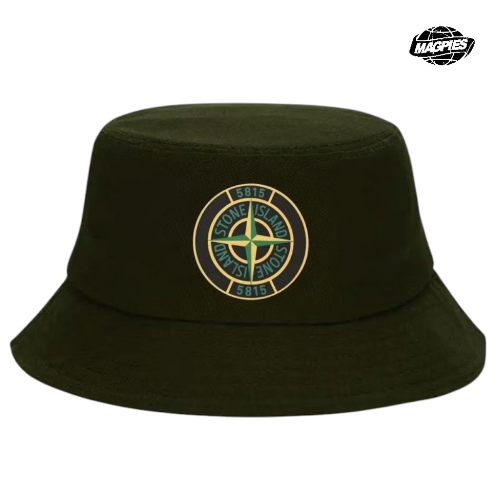 Topi bucket pria wanita bucket hats casual style topi bucket bolak balik Korean style