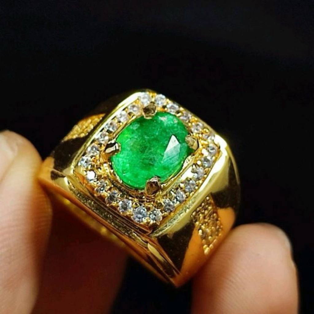 COD BAYAR DITEMPAT CINCIN ZAMRUD COLOMBIA NATURAL CUTTING