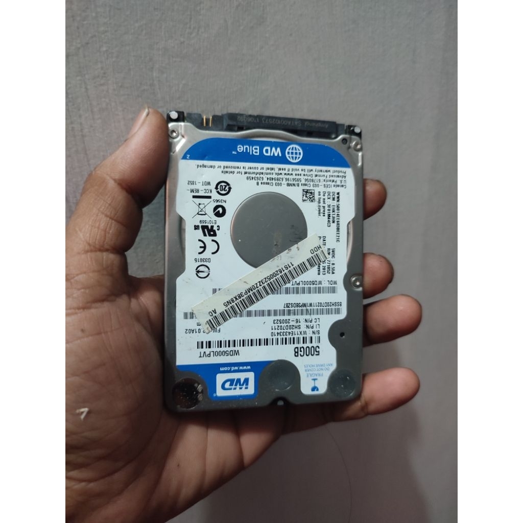 Hardisk 500gb Slim
