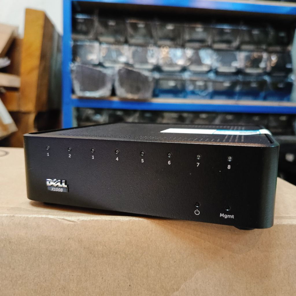 Dell Networking X1008 switch smart web managed switch