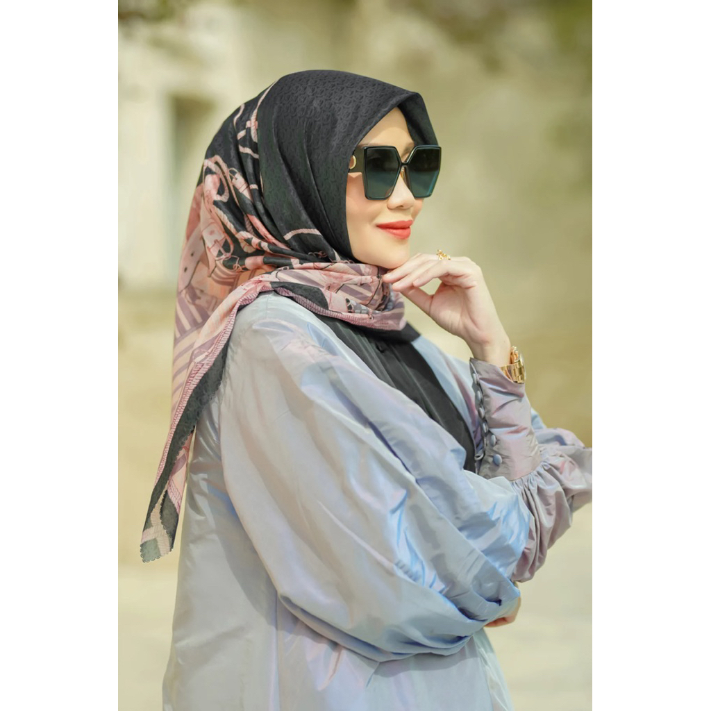 As Is Buttonscarves Scarf - The Chain 2.0 Nera Black