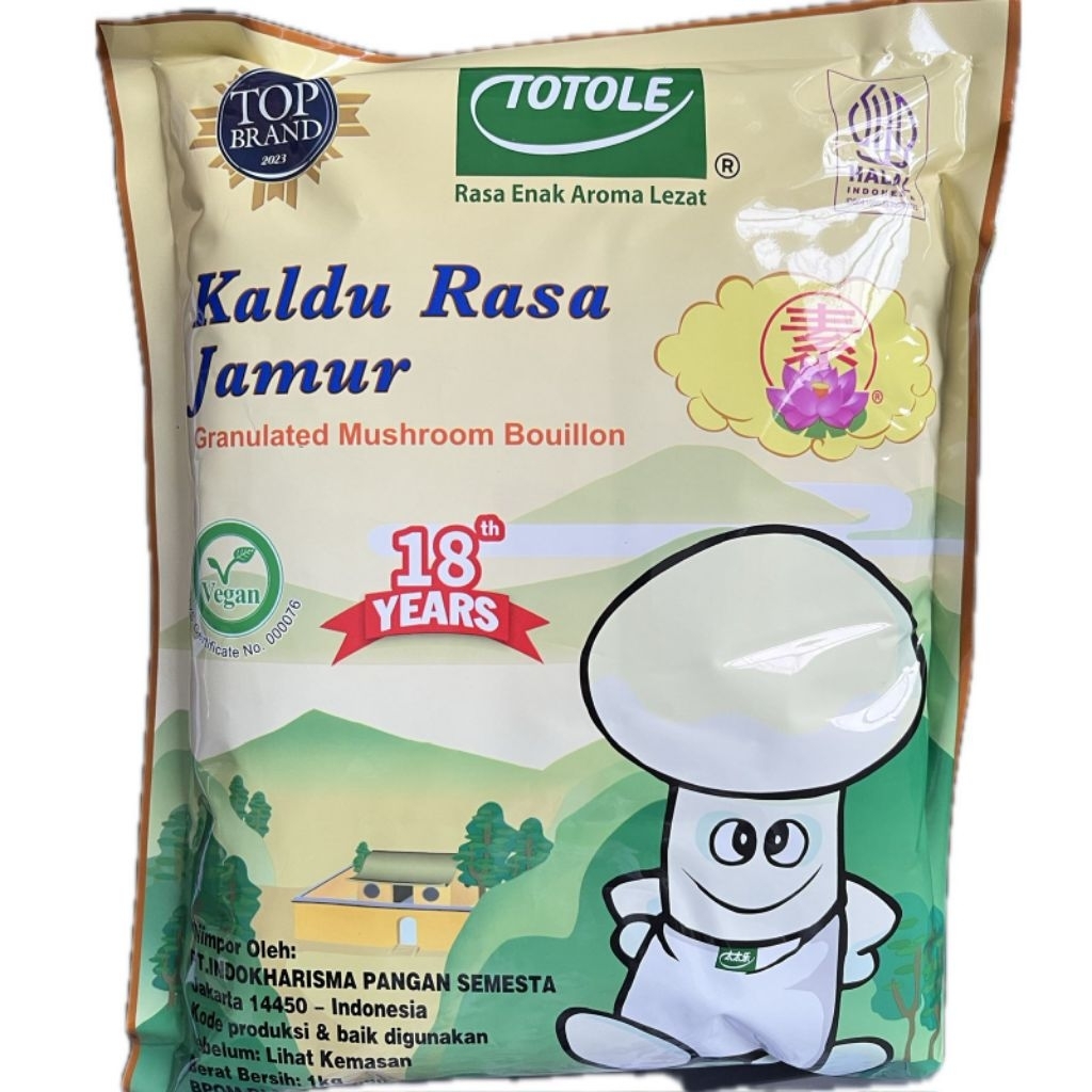 

Totole Kaldu Jamur 1kg ED : 02/2027