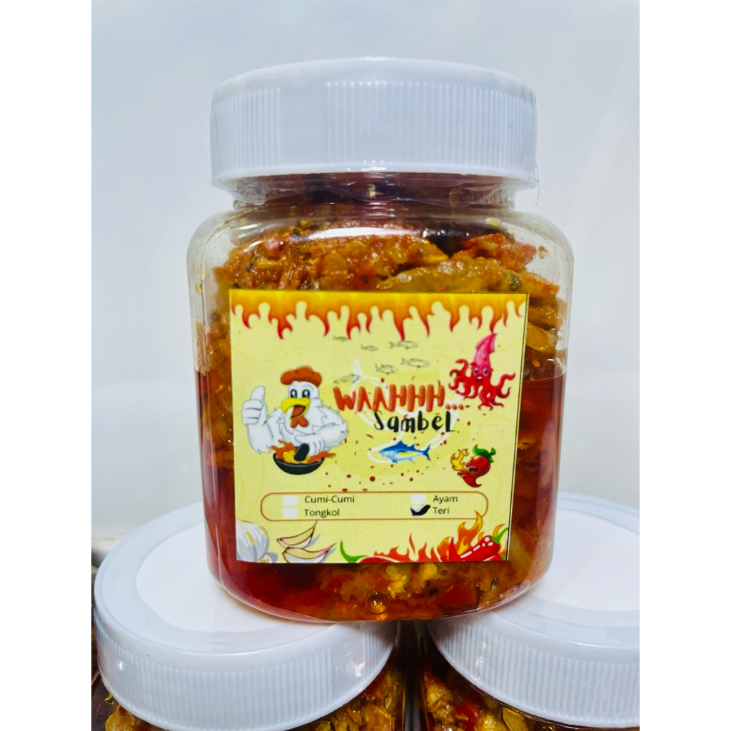 

Waahhh Sambel Teri 186g