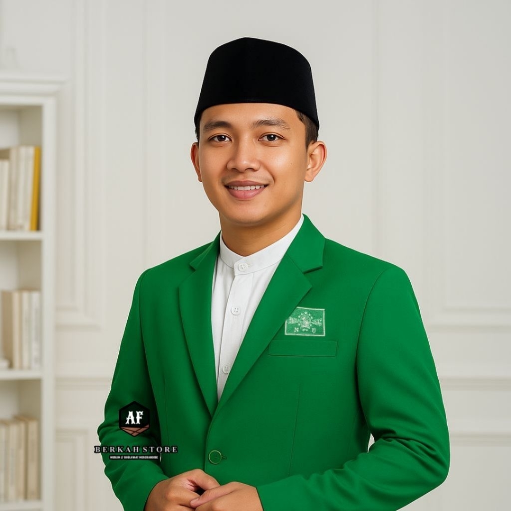 Jas Nahdlatul Ulama Jas Istimewa Warga NU Warna Hijau Full Furing