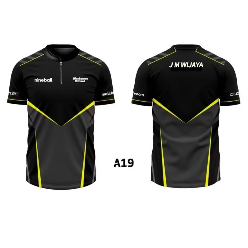 Jersey Billiard Premium By HS Apparel Jersey Custom Satuan Jersey Custom Billiard