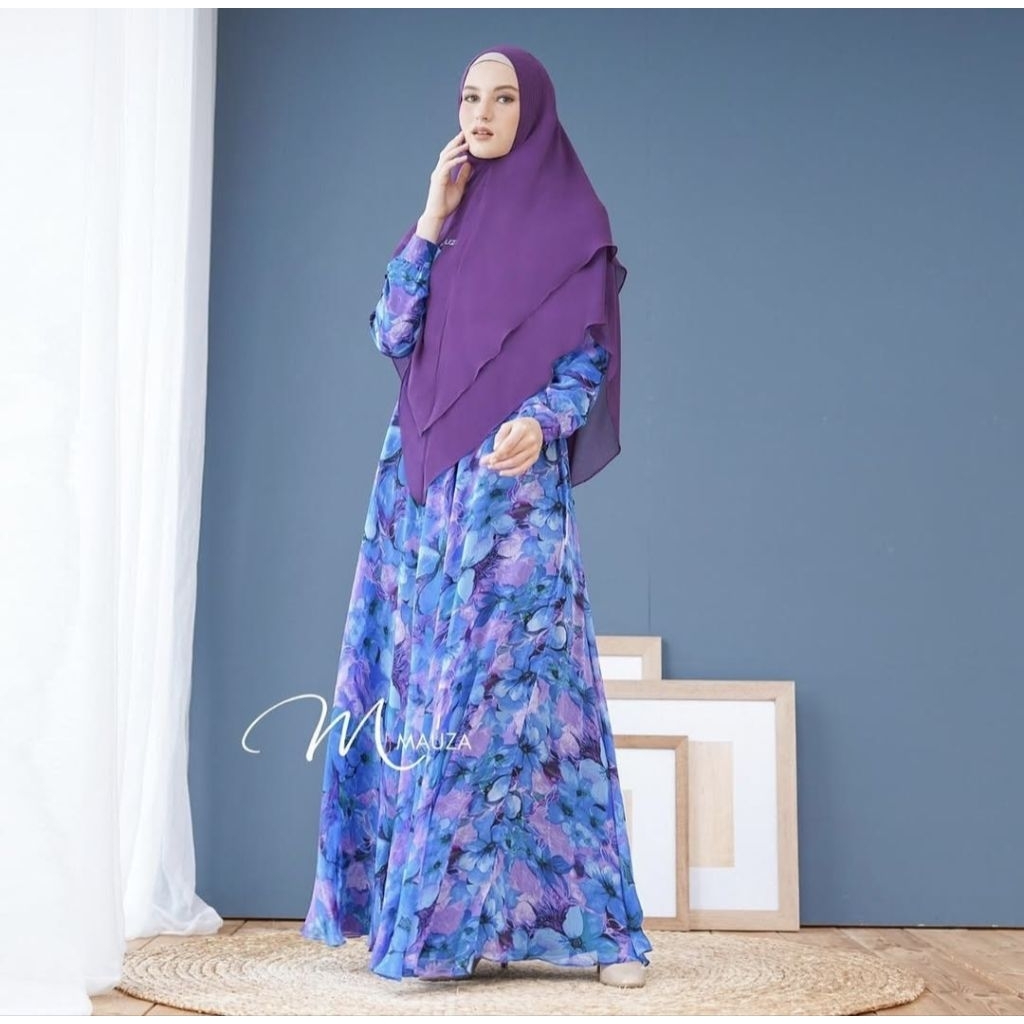 Gamis Mauza Syari | Dress Malya By Mauza Syari