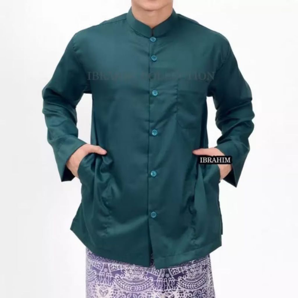 Baju Koko Haibah Premium Saku Samping Koko Habaib Model Ammu