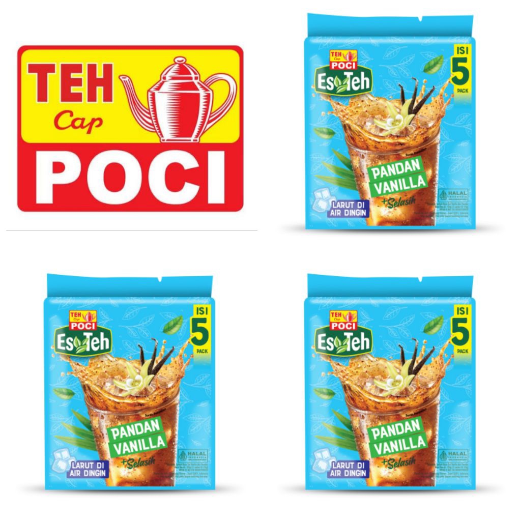 

Es Teh Poci Pandan Vanila + Selasih 120 Gr